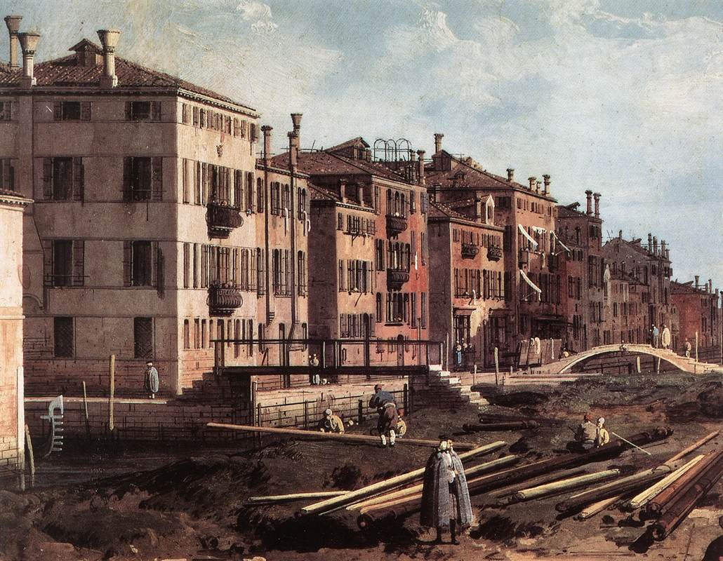 View of San Giuseppe di Castello av Giovanni Antonio Canal