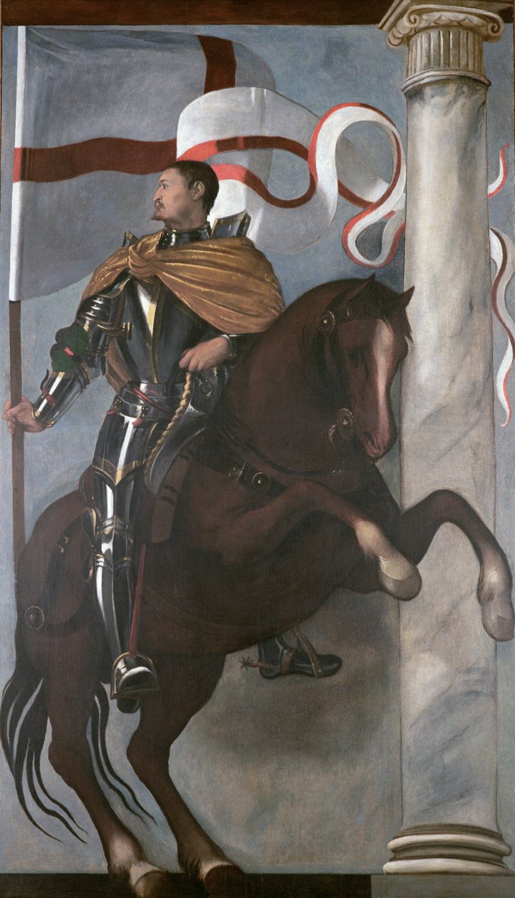 St. Fortunatus, c.1550 av Giovanni Antonio Fasolo