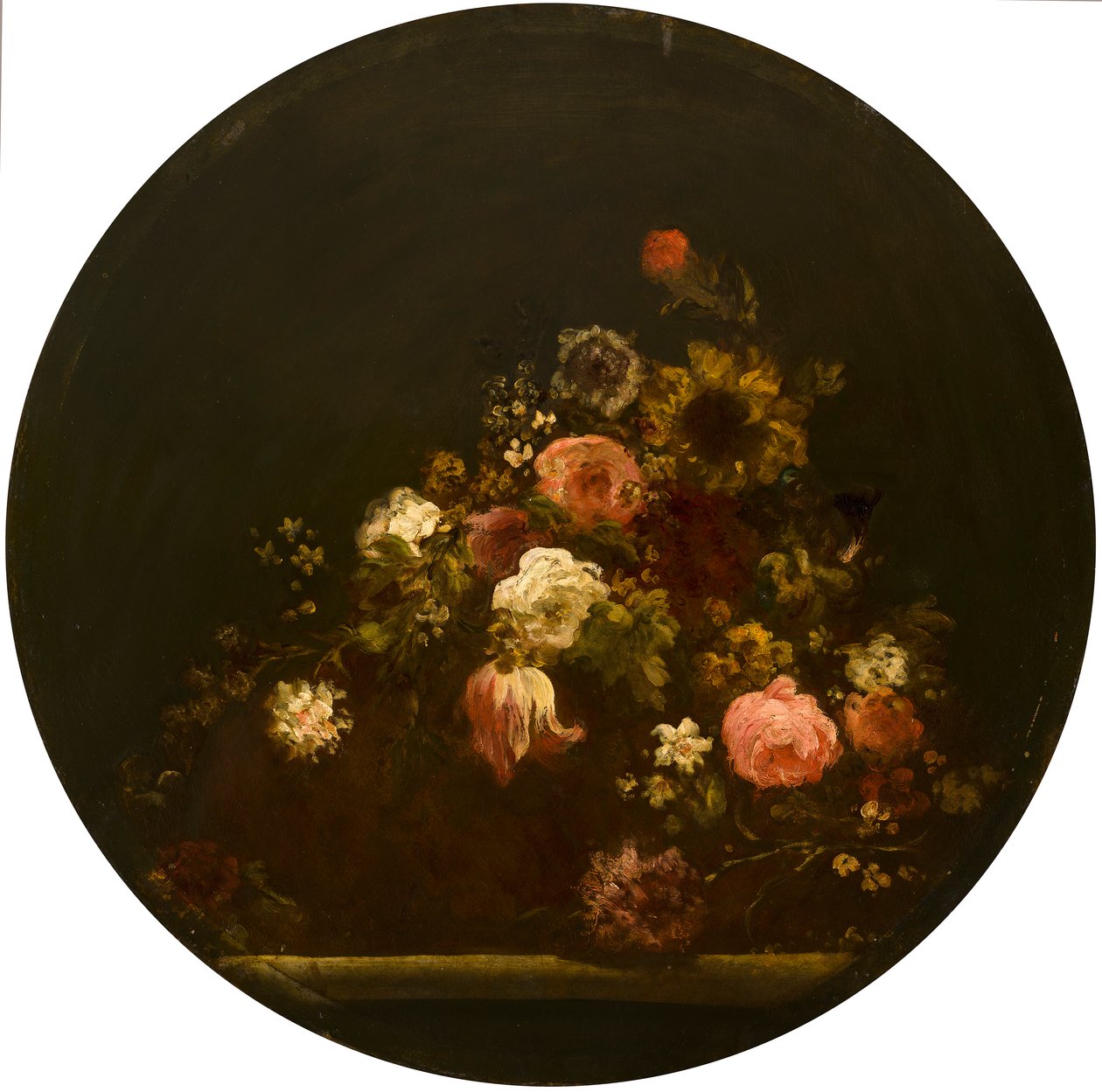 Bloemen in een vaas av Giovanni Antonio Pellegrini