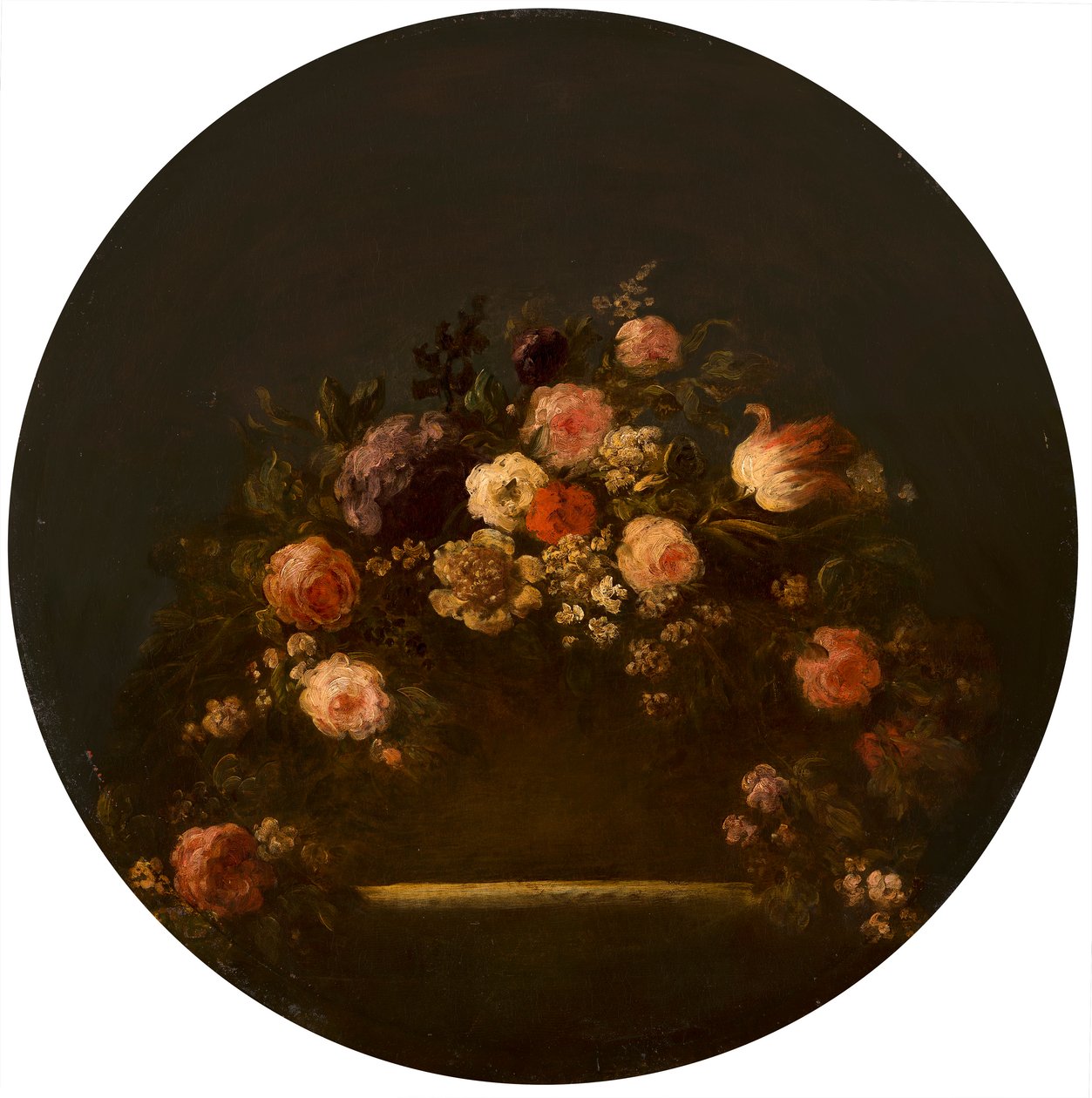 Blommor i en vas av Giovanni Antonio Pellegrini