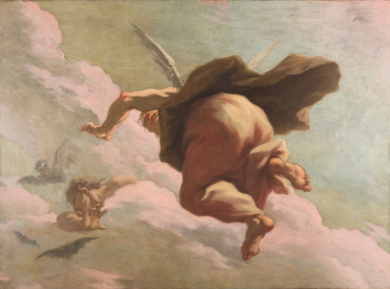 The Windling Night av Giovanni Antonio Pellegrini