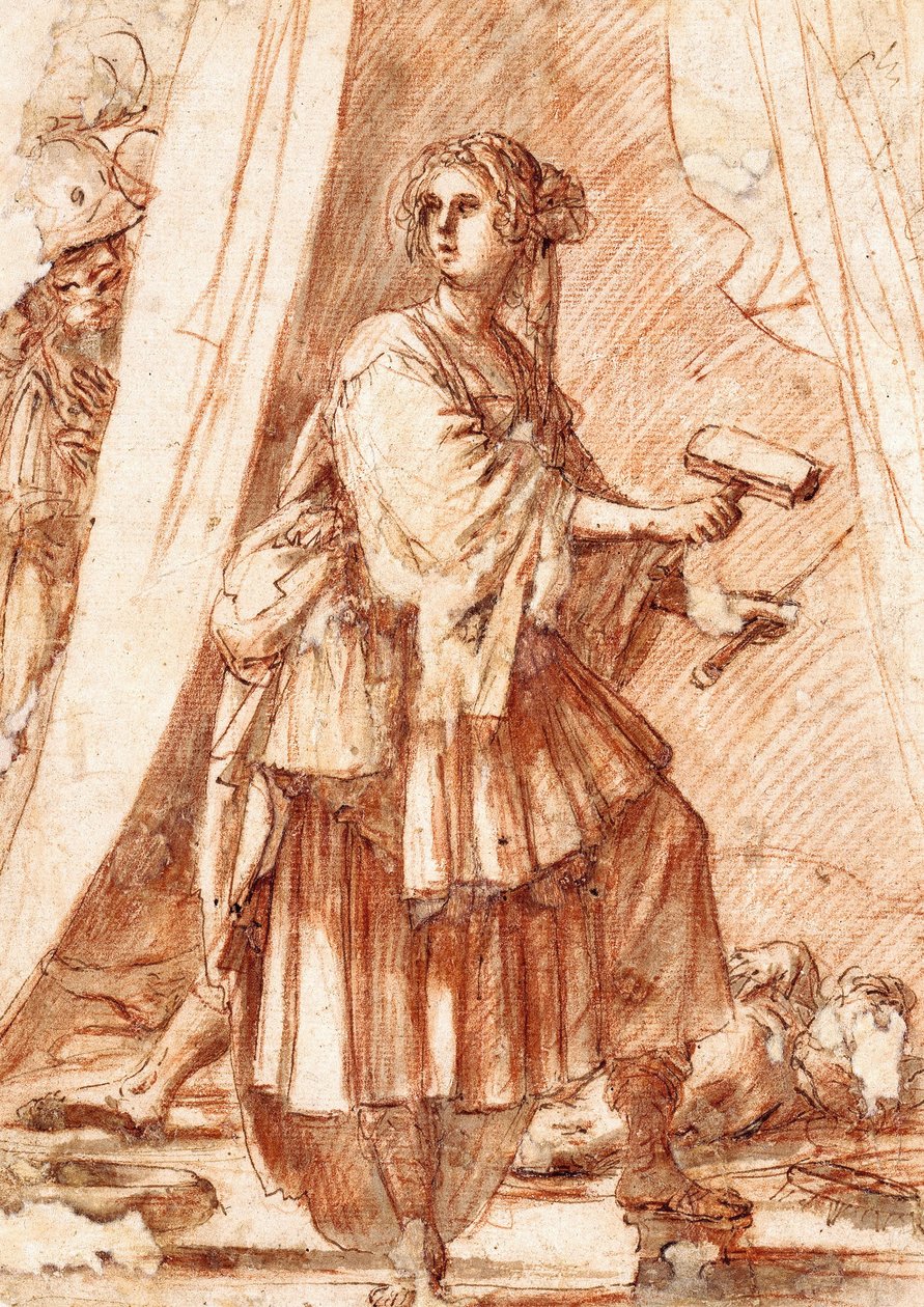 Jael och Sisera av Giovanni Baglione