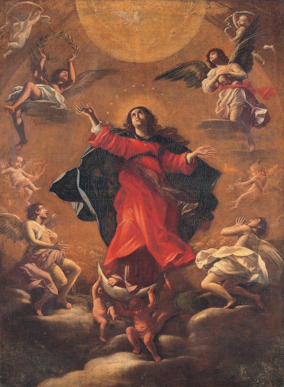 Madonna i ära av Giovanni Baglione