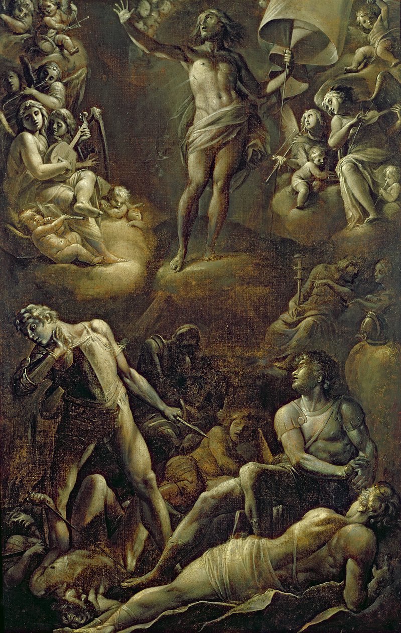 Kristi uppståndelse, 1603 av Giovanni Baglione