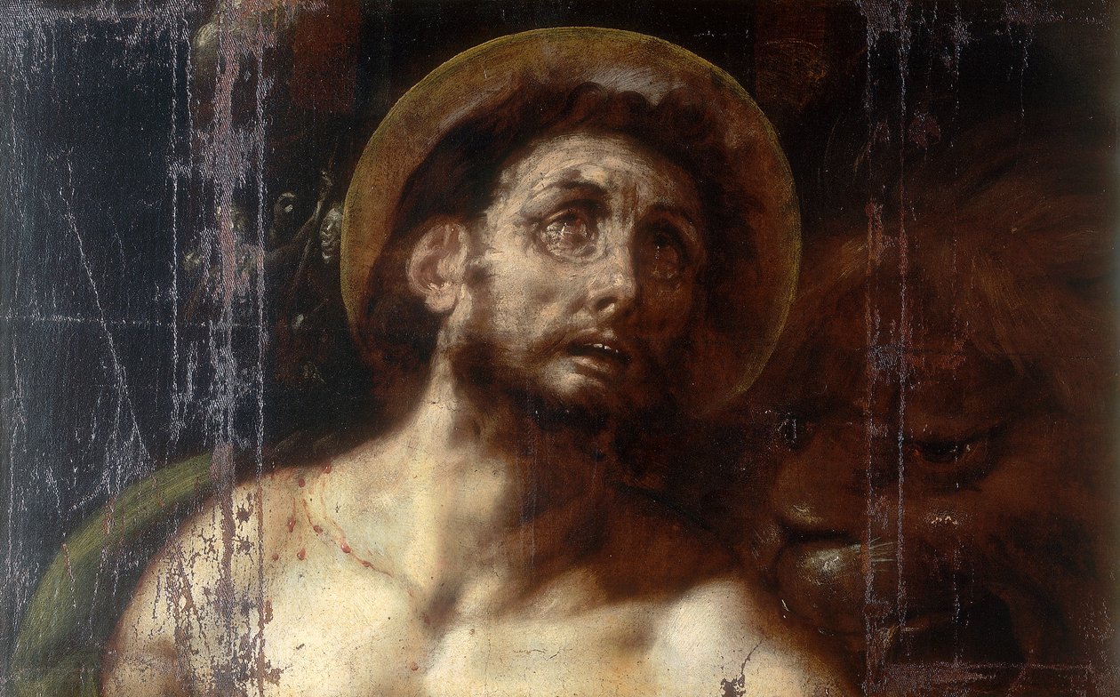 Martydom av Ignatius av Antiokia av Giovanni Battista 1567 1633 Crespi