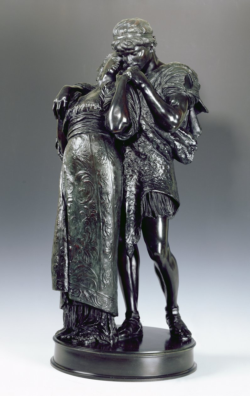 Gift, ca 1885 (brons) av Giovanni Battista Amendola