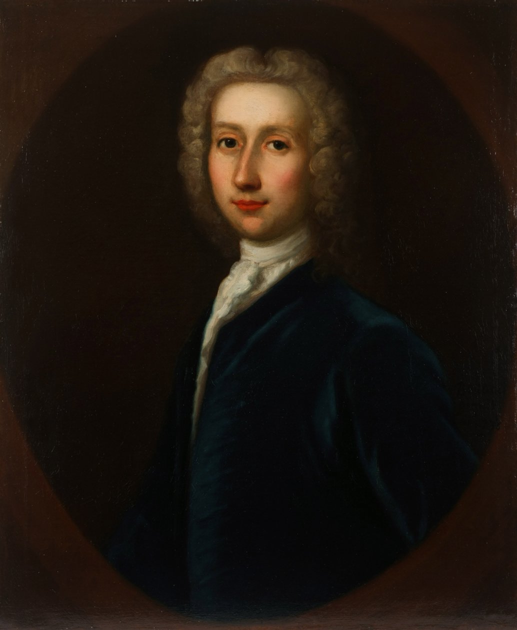 Porträtt av Robert Whytt, M.D., av Bennochy, 1738 av Giovanni Battista Bellucci