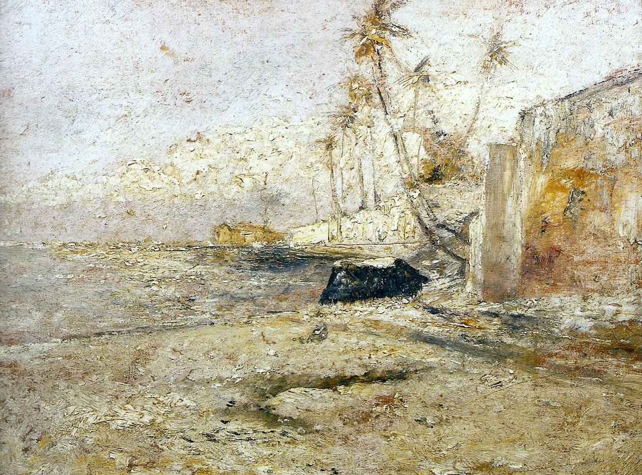 A stretch of the Sao Roque Beach at Paqueta av Giovanni Battista Castagneto
