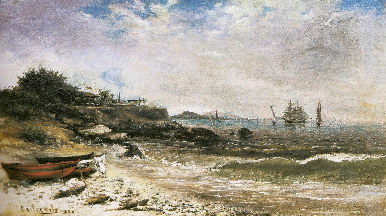 Hamnen i Rio de Janeiro av Giovanni Battista Castagneto