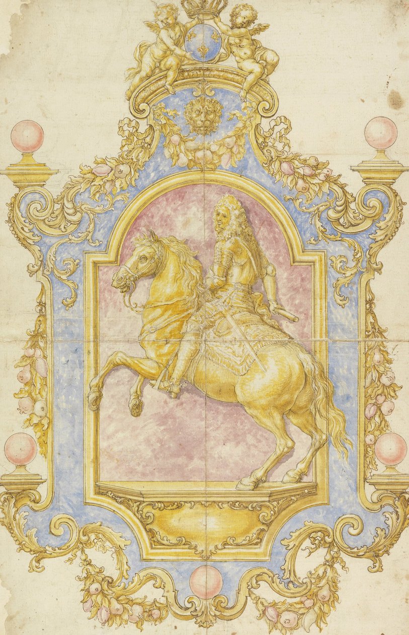 Väggdekoration för Cosimo III de Medici av Giovanni Battista Foggini