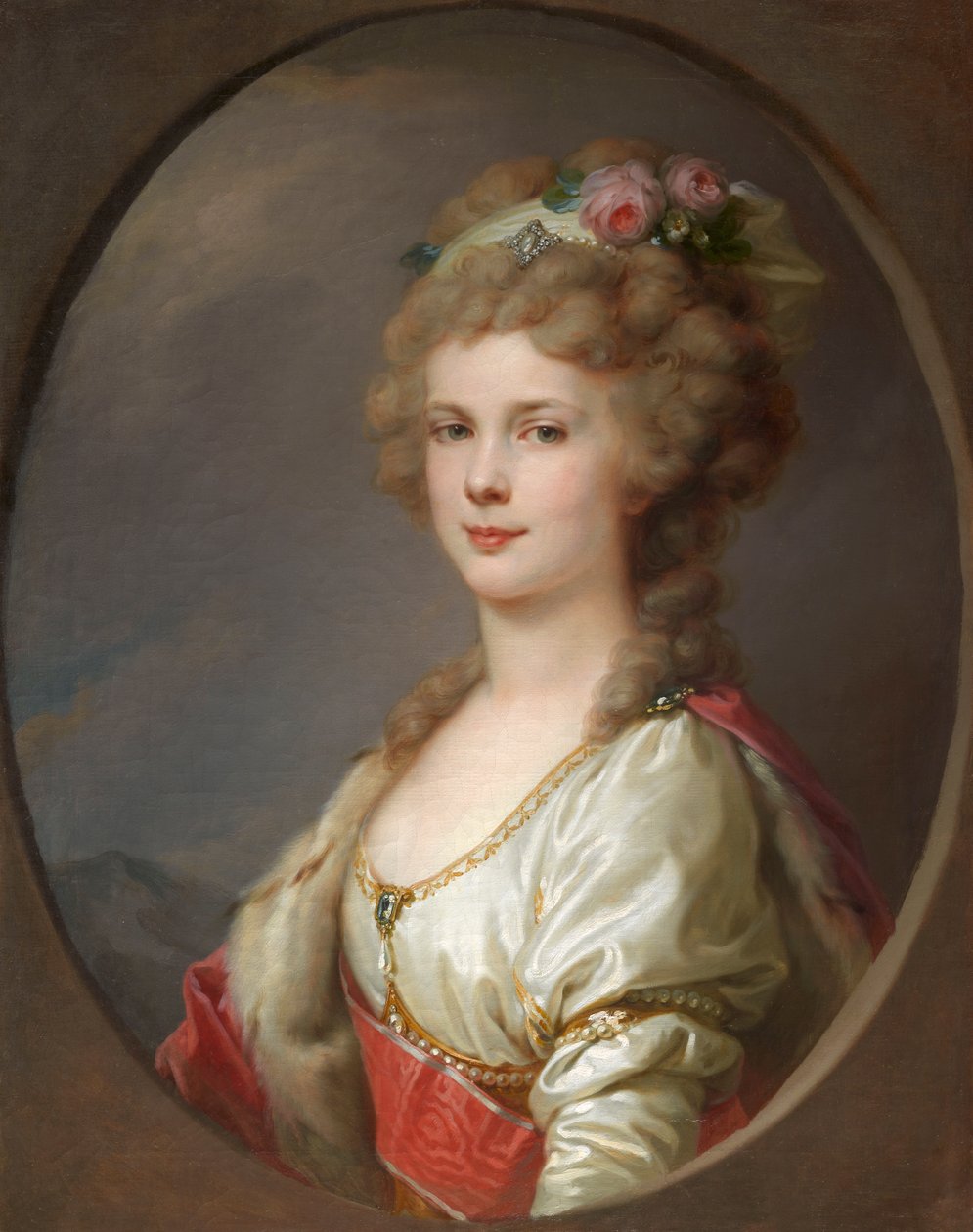 Elena Pavlovna i Ryssland av Giovanni Battista Lampi