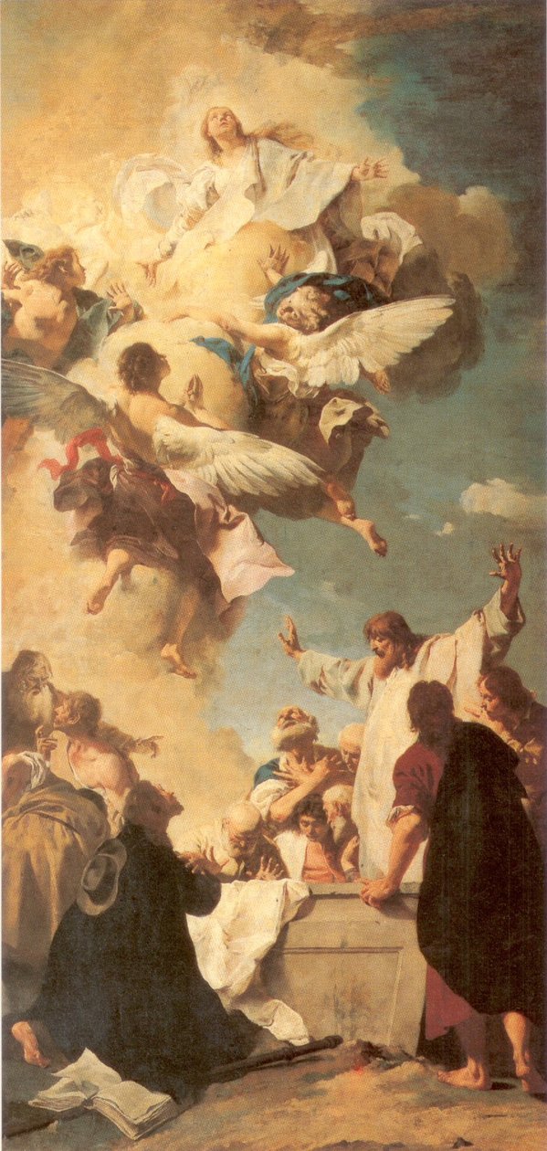 Assumption of Mary av Giovanni Battista Piazzetta