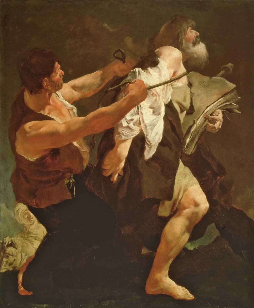 St. James ledde till martyrskap, ca 1722-3 av Giovanni Battista Piazzetta