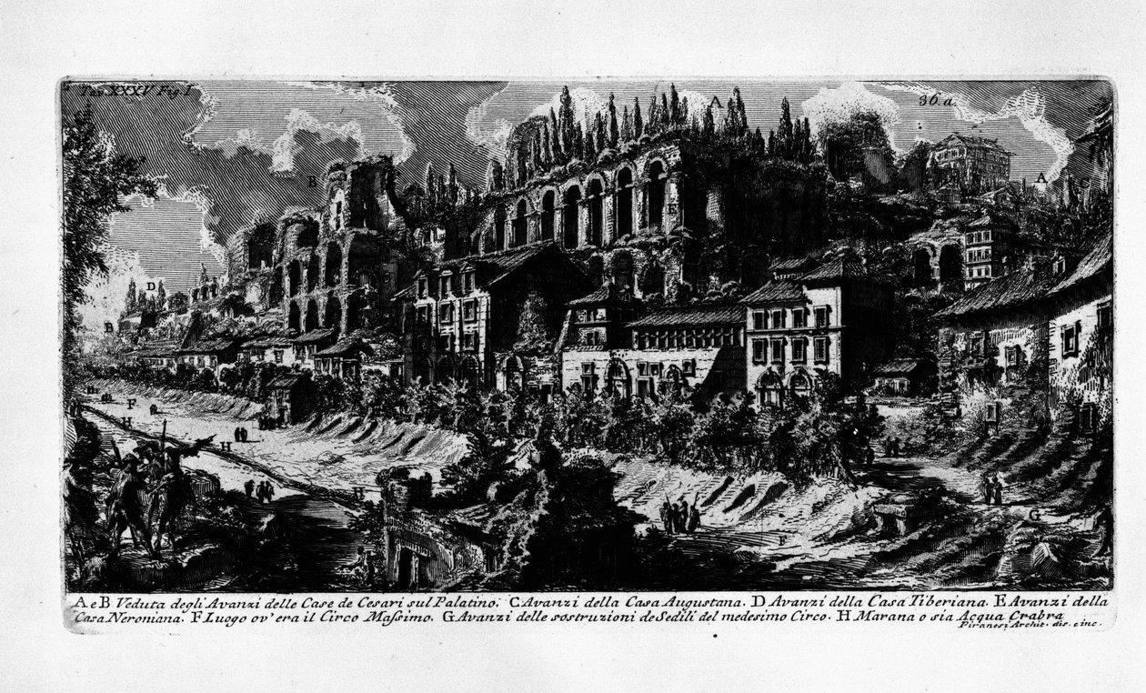 Domus Augustana av Giovanni Battista Piranesi