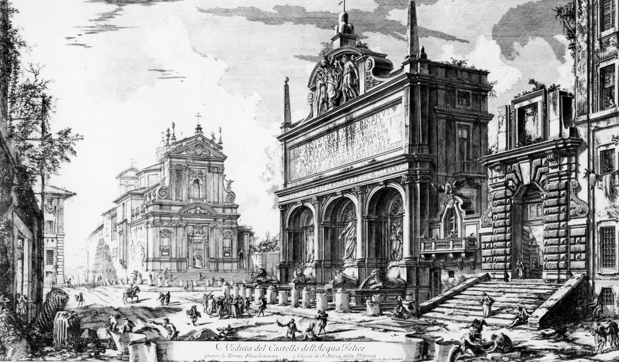 Utsikt över Fontana dell