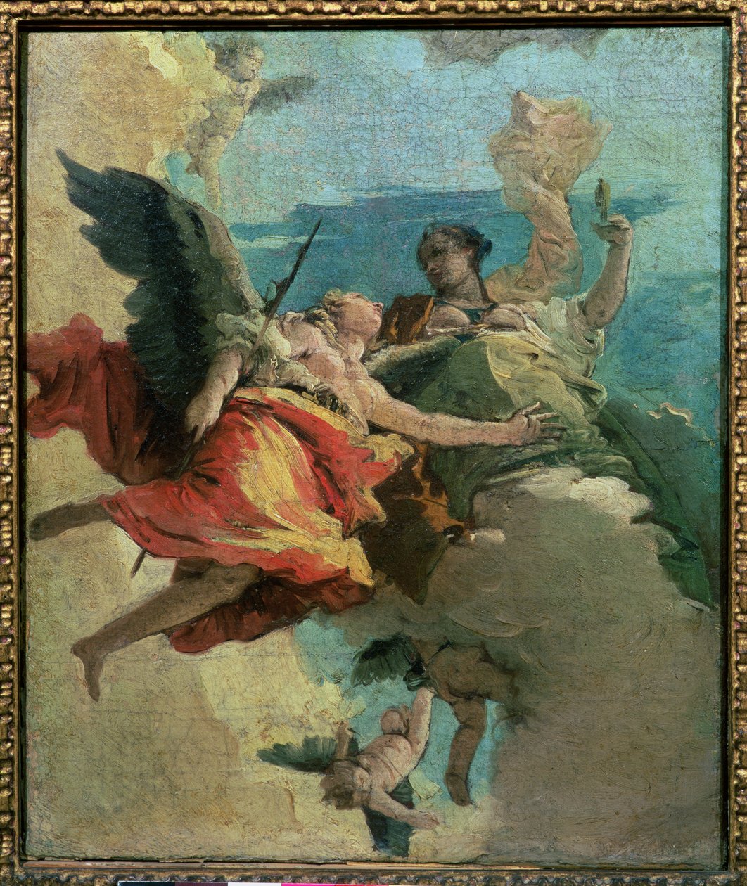 Allegorisk scen av Giovanni Battista Tiepolo