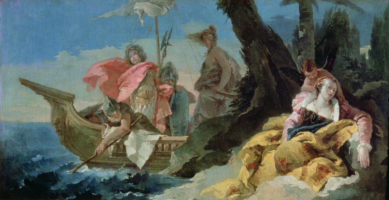 Ua lafoai e Rinaldo Armidaswed av Giovanni Battista Tiepolo