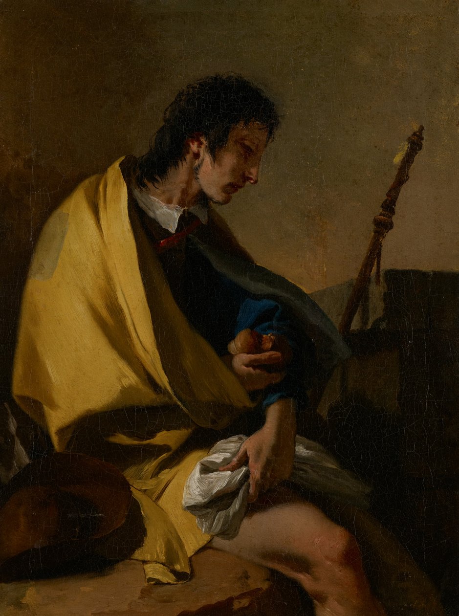 Saint Roch, ca 1730-35 av Giovanni Battista Tiepolo