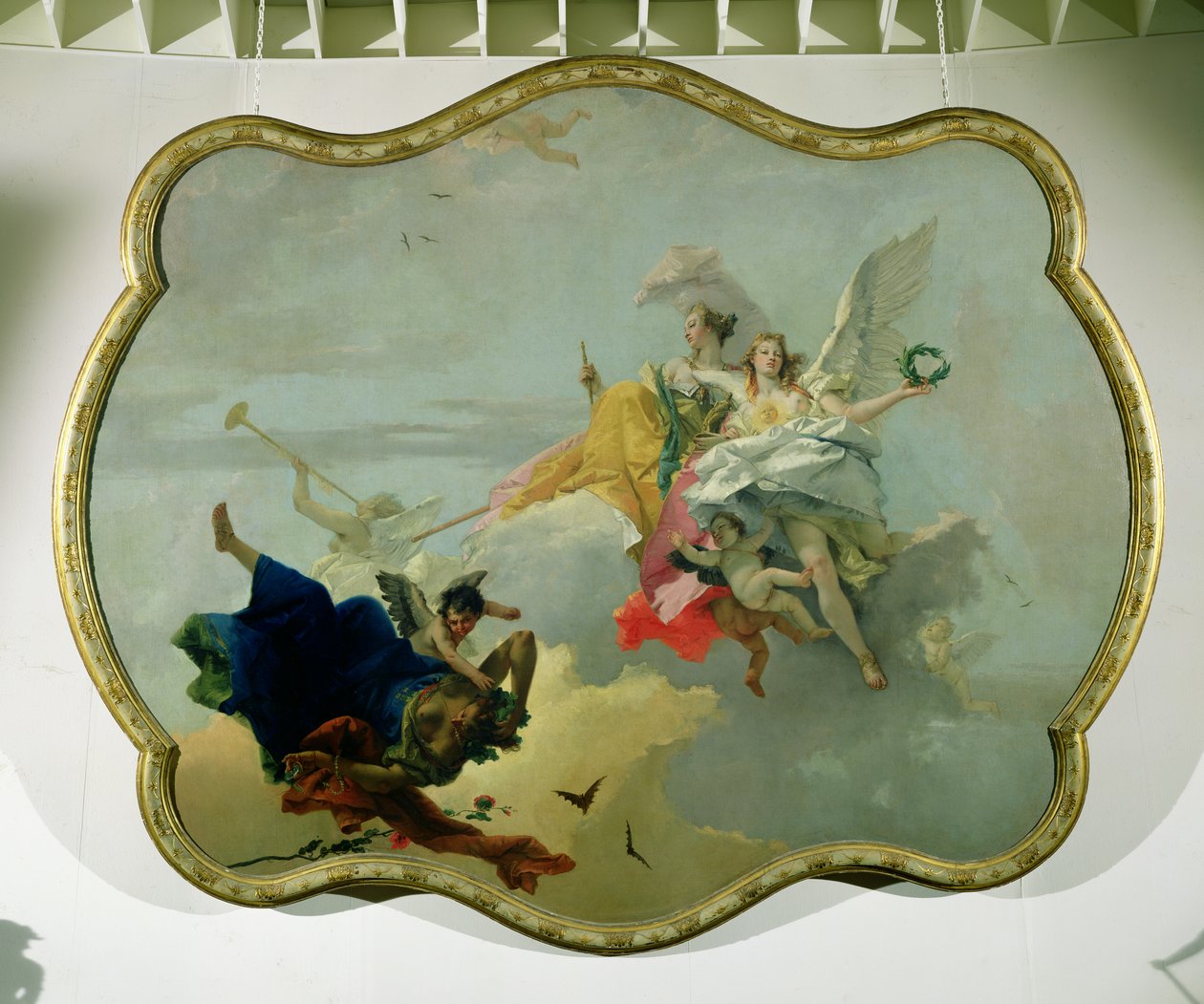 Triumf av dygd och adel av Giovanni Battista Tiepolo