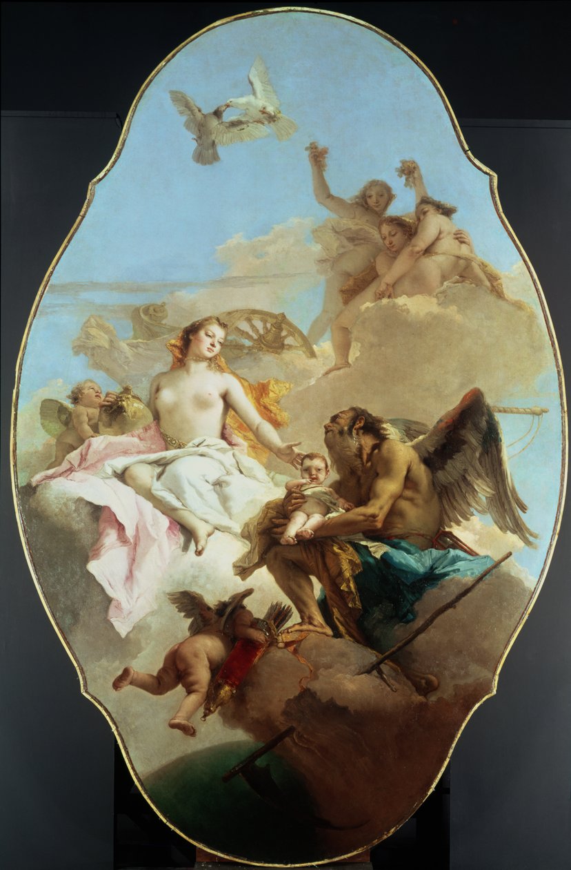 Venus, takmålning av Giovanni Battista Tiepolo