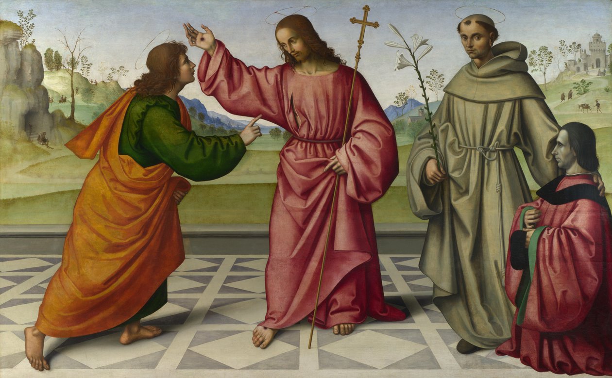 The Incredulity of Saint Thomas av Giovanni Battista da Faenza
