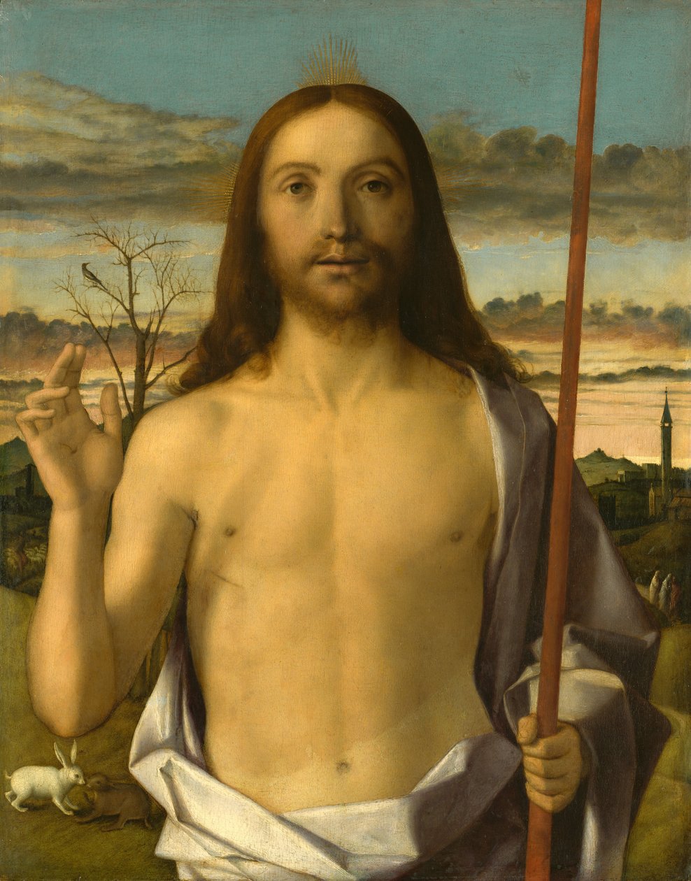 Kristi välsignelse av Giovanni Bellini