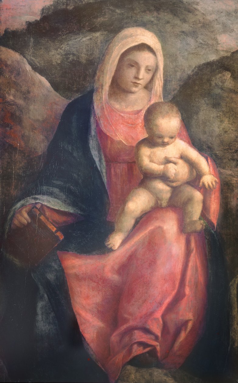 Madonna och barn (panel) av Giovanni Bellini