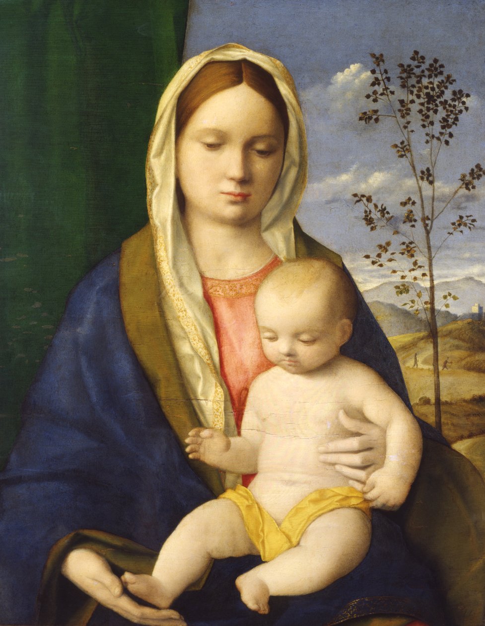 Madonna och barn, ca 1510 av Giovanni Bellini