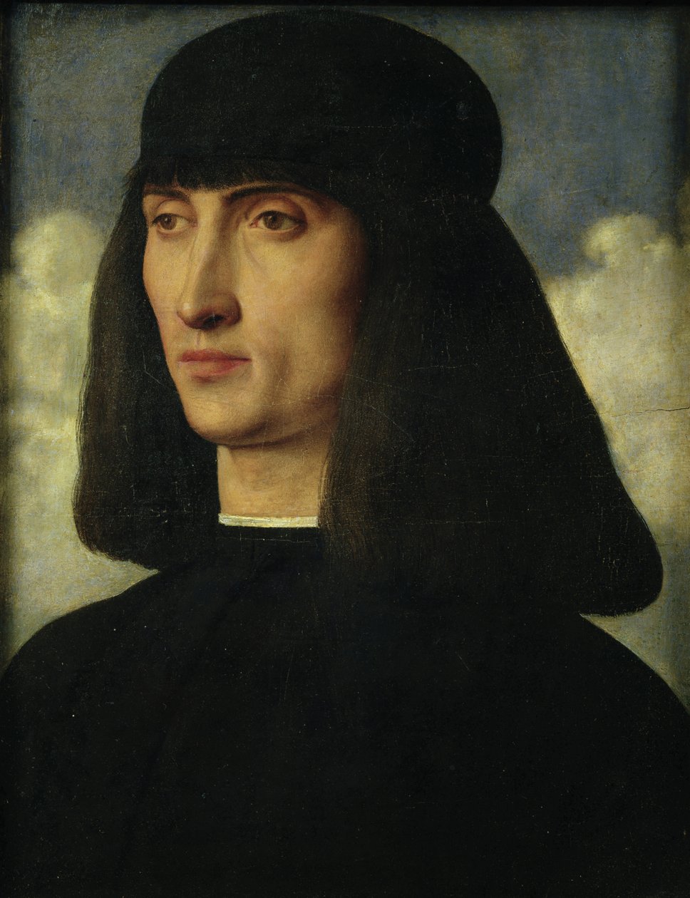 Porträtt av en ung man, ca 1500 av Giovanni Bellini