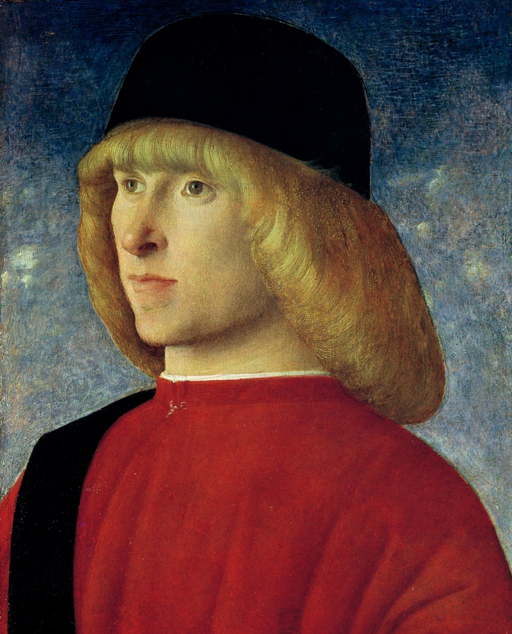 Porträtt av en ung senator, 1485-90 av Giovanni Bellini