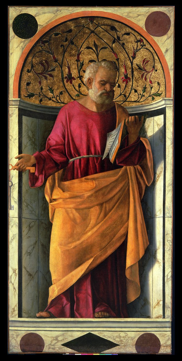 Sankt Petrus (tempera på duk) av Giovanni Bellini