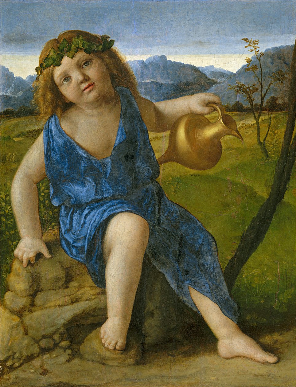 Bacchusbarnet, ca 1505-10 av Giovanni Bellini