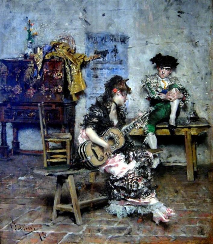  The Guitar PlayernDeutsch: Die GitarristinnPolski: Gitarzystkan av Giovanni Boldini