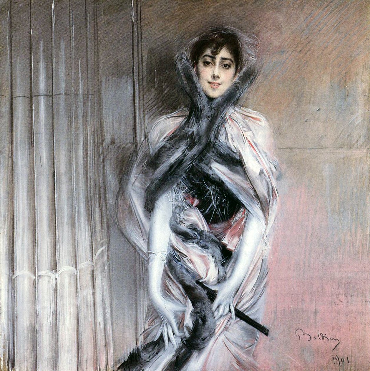 Emiliana Concha de Ossa, 1901 (pastell på duk) av Giovanni Boldini
