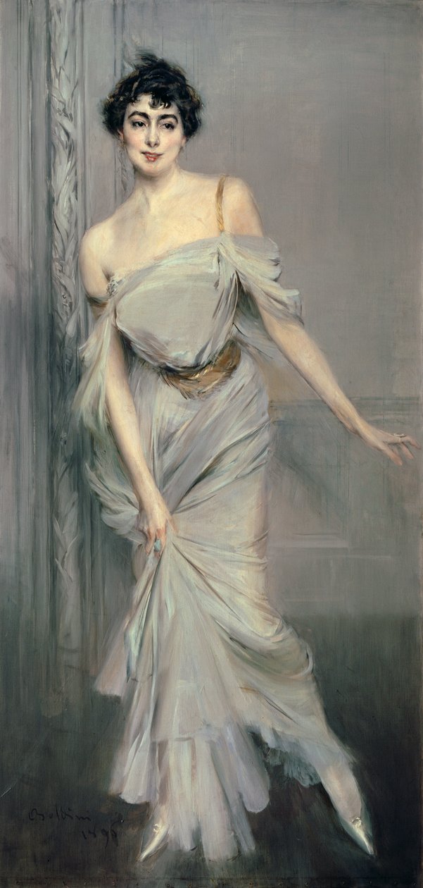 Madame Charles Max, 1896 sverige av Giovanni Boldini