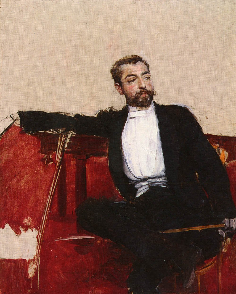 Portrait of John Singer Sargent av Giovanni Boldini