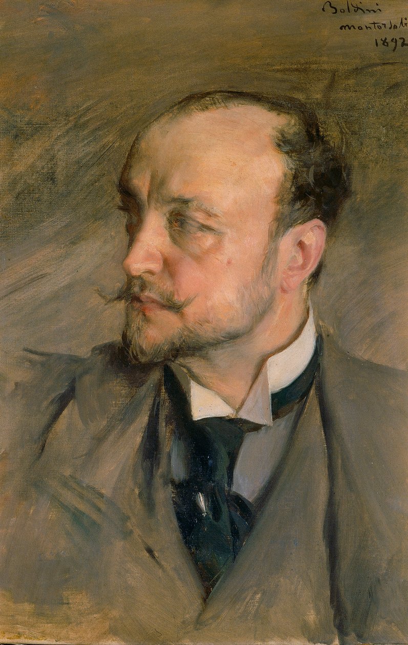 Selvportræt af Giovanni Boldiniswed av Giovanni Boldini