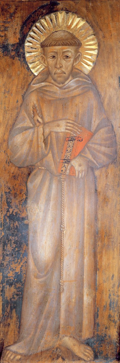 Porträtt av den helige Franciskus, ca 1285 av Giovanni Cimabue