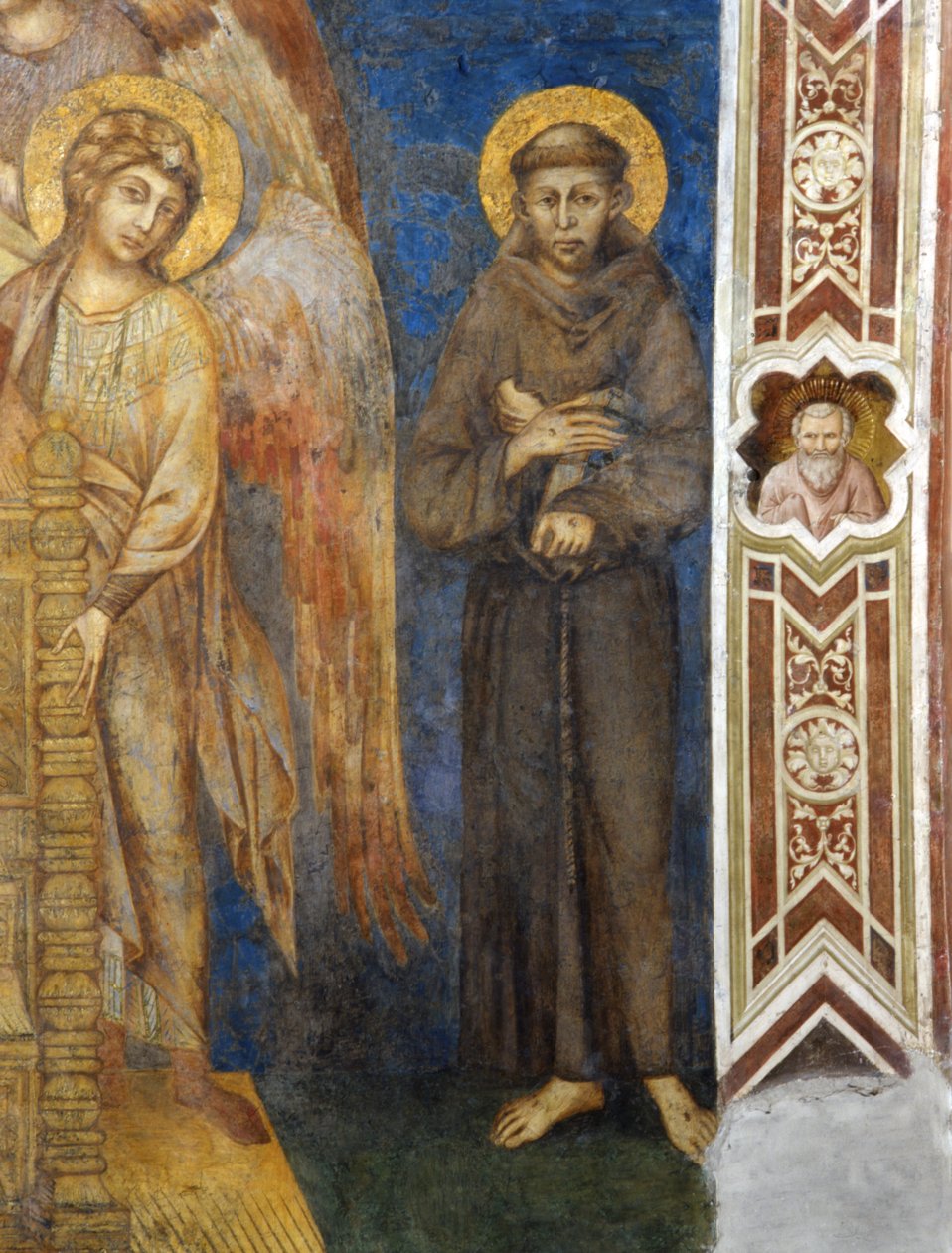 St Francis av Assisi av Giovanni Cimabue