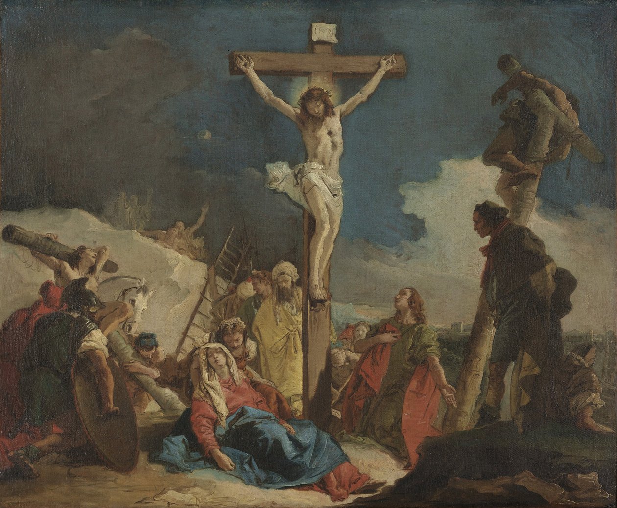 Golgata av Giovanni Domenico Tiepolo