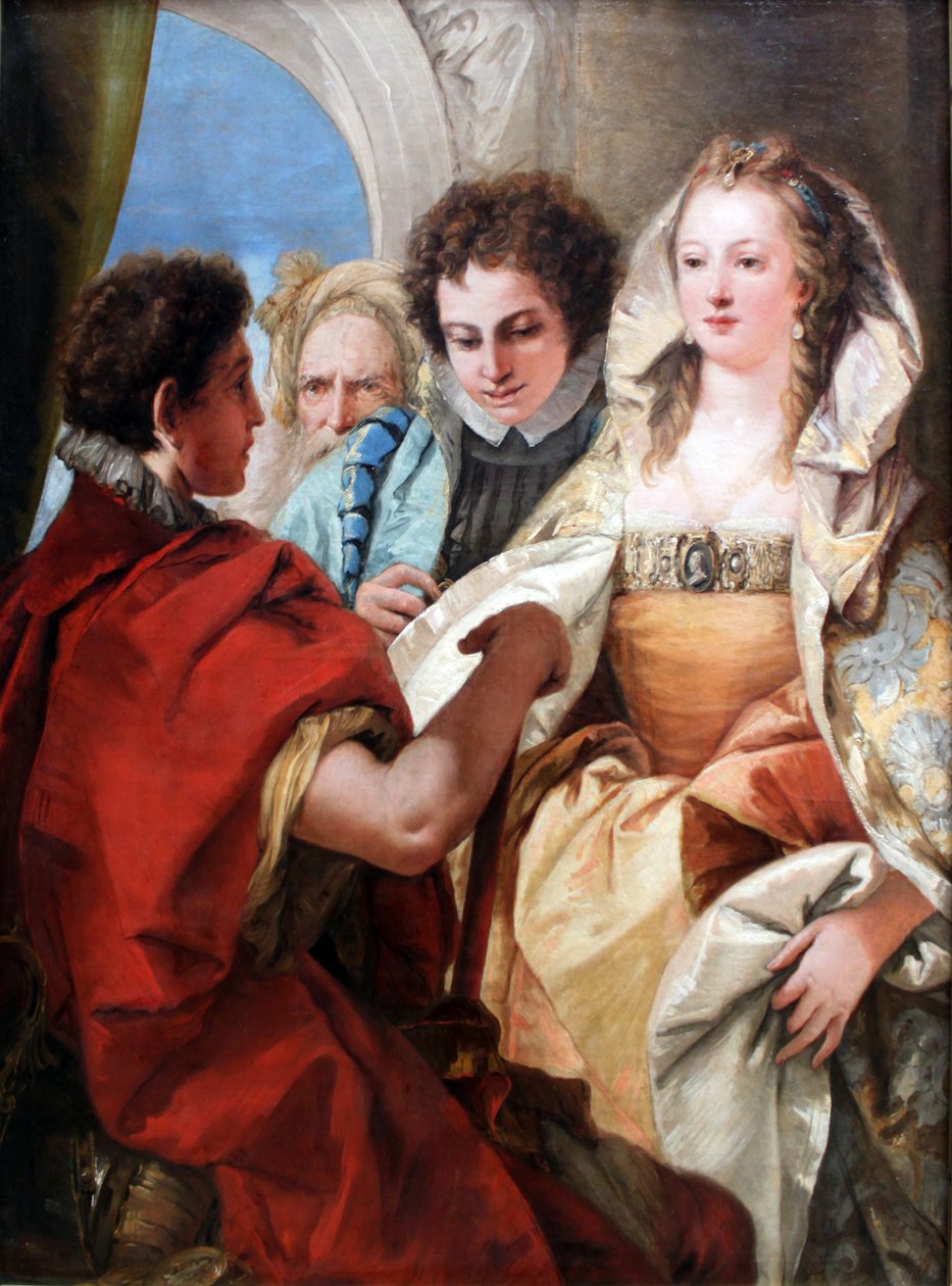 Kontinensen av Scipio av Giovanni Domenico Tiepolo