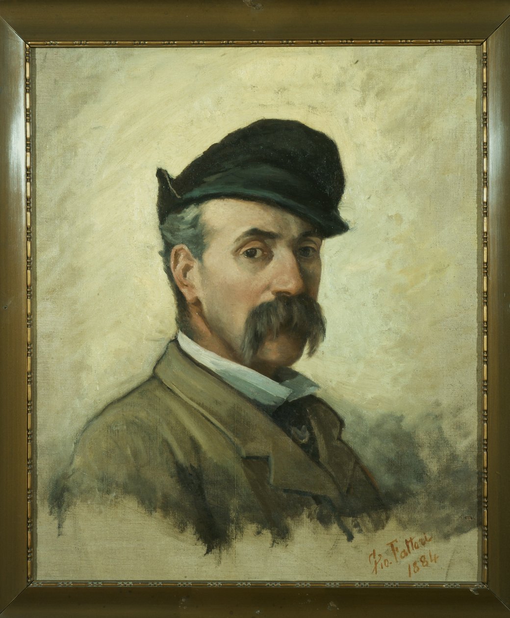 Självporträtt, 1884 av Giovanni Fattori