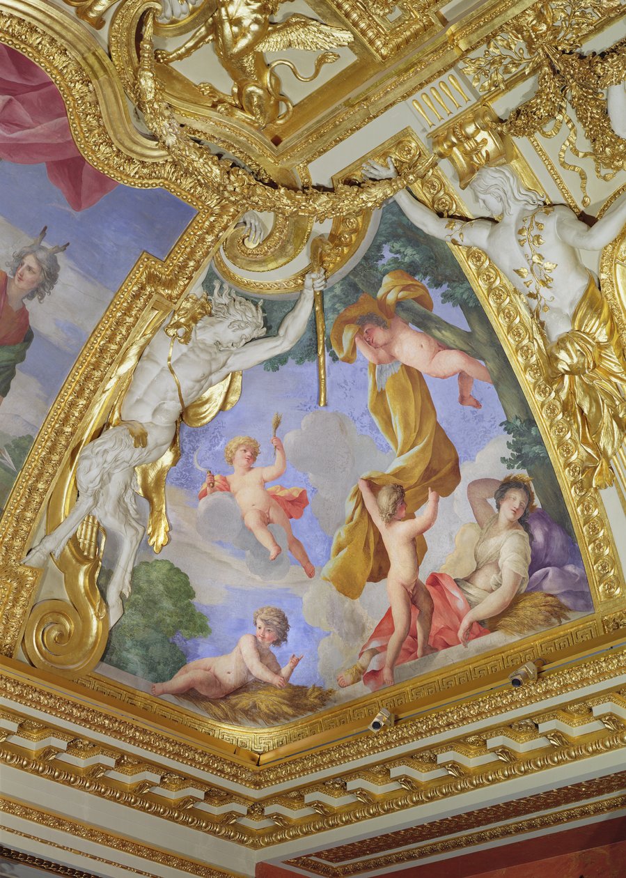 Allegory of Summer, 1655-58 (väggmålning) av Giovanni Francesco Romanelli