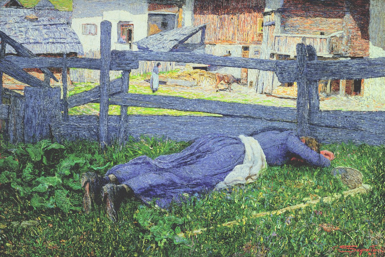 Vila i skuggan av Giovanni Segantini