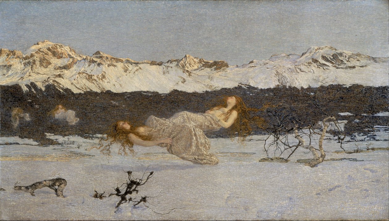 Lustens straff av Giovanni Segantini