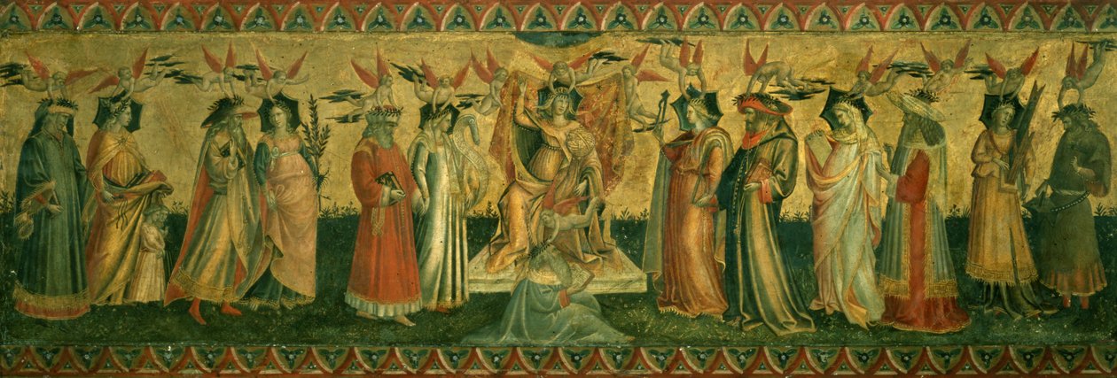 De sju liberala konsterna, c.1435 av Giovanni dal Ponte