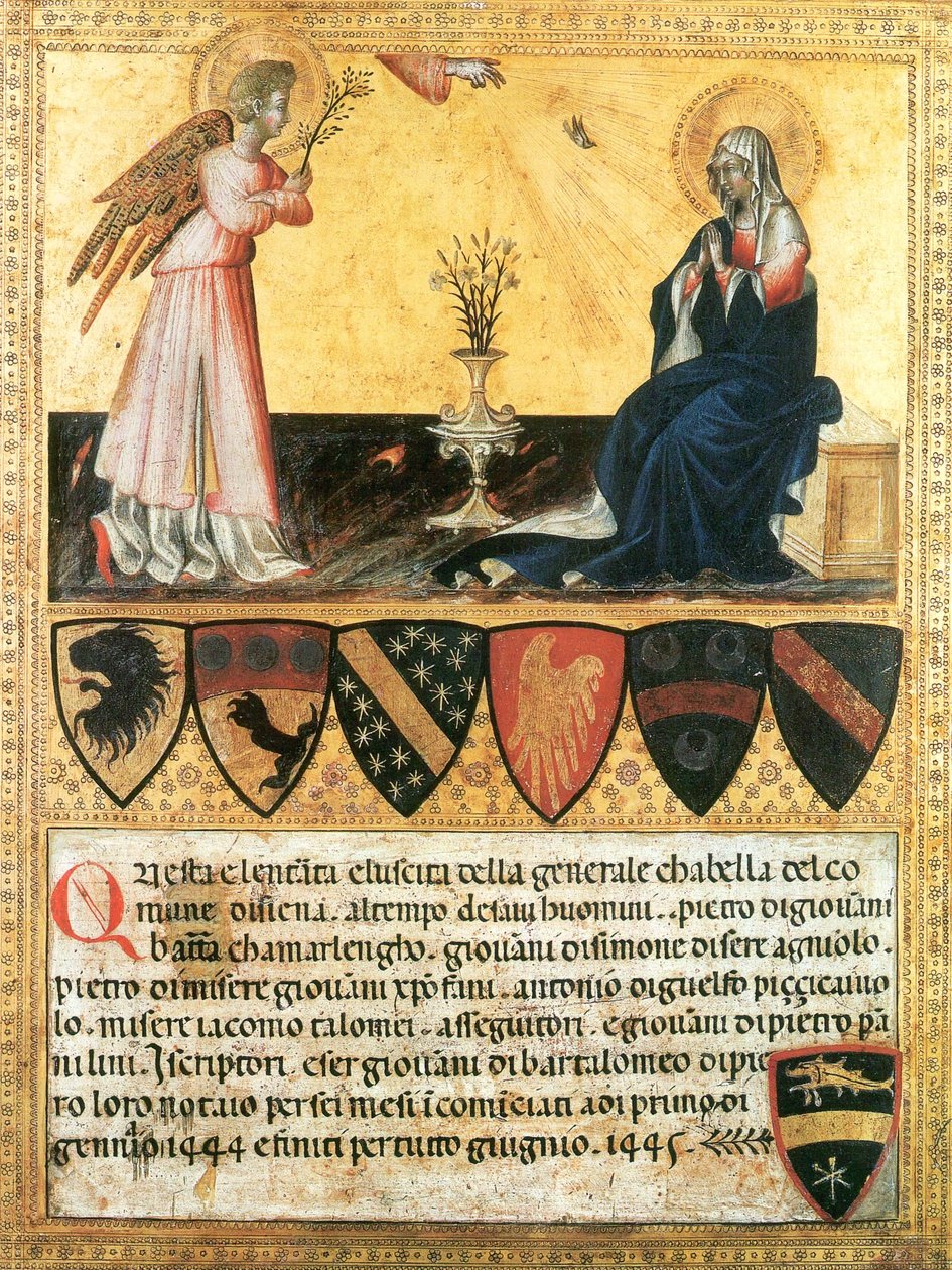 Antoncution. Giovanni di Paolo. Vatikanen av Giovanni di Paolo
