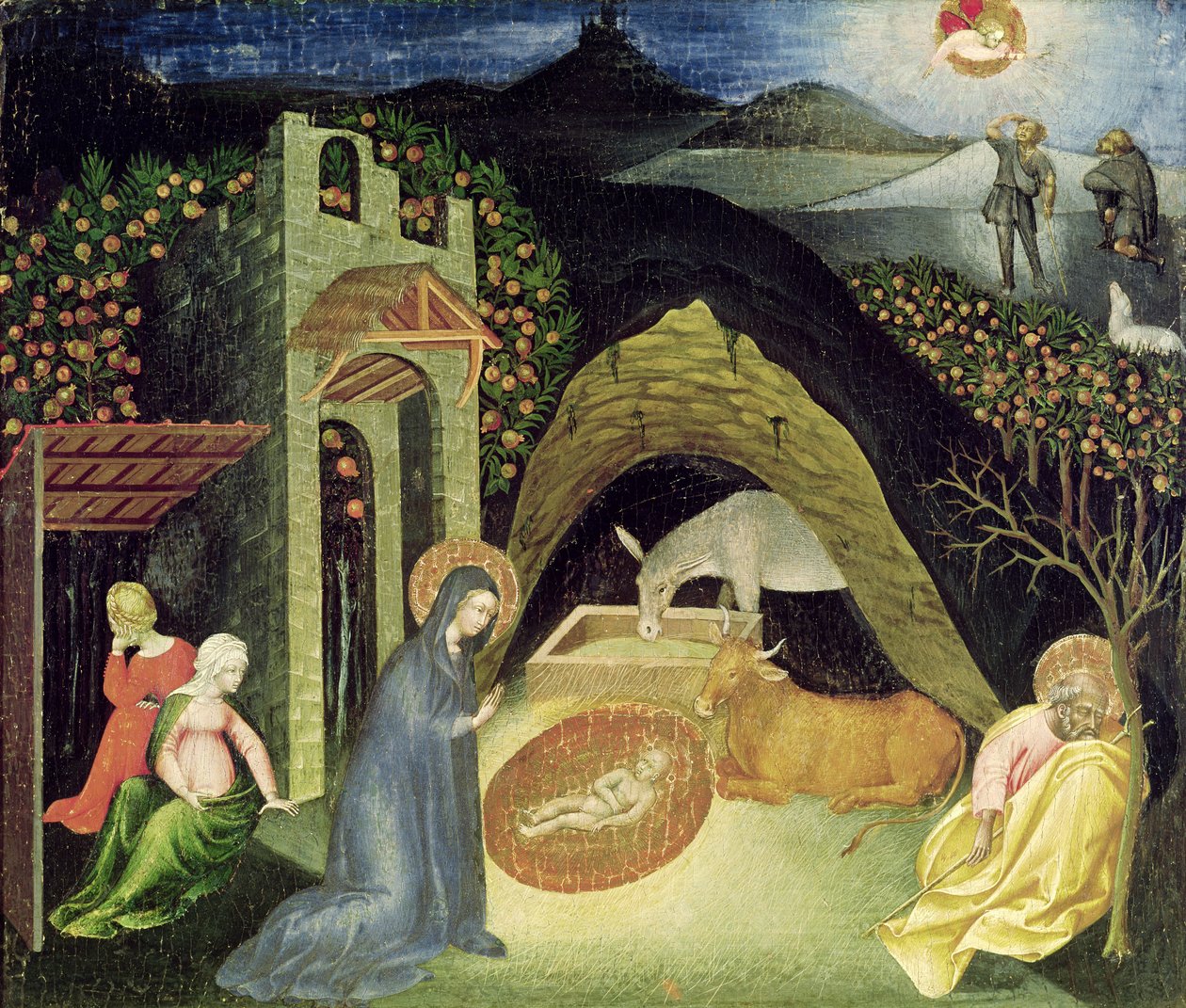 Födelsekyrkan av Giovanni di Paolo