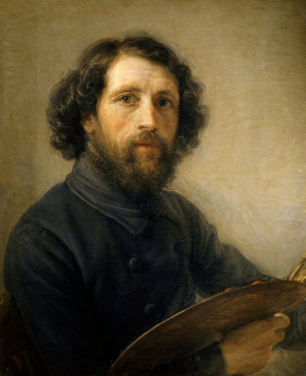 Ata na saunia e Giovanni Carnovali (1804-1873), suauu i luga o tapoleni, 78x58 cmswed av Giovanni Carnovali