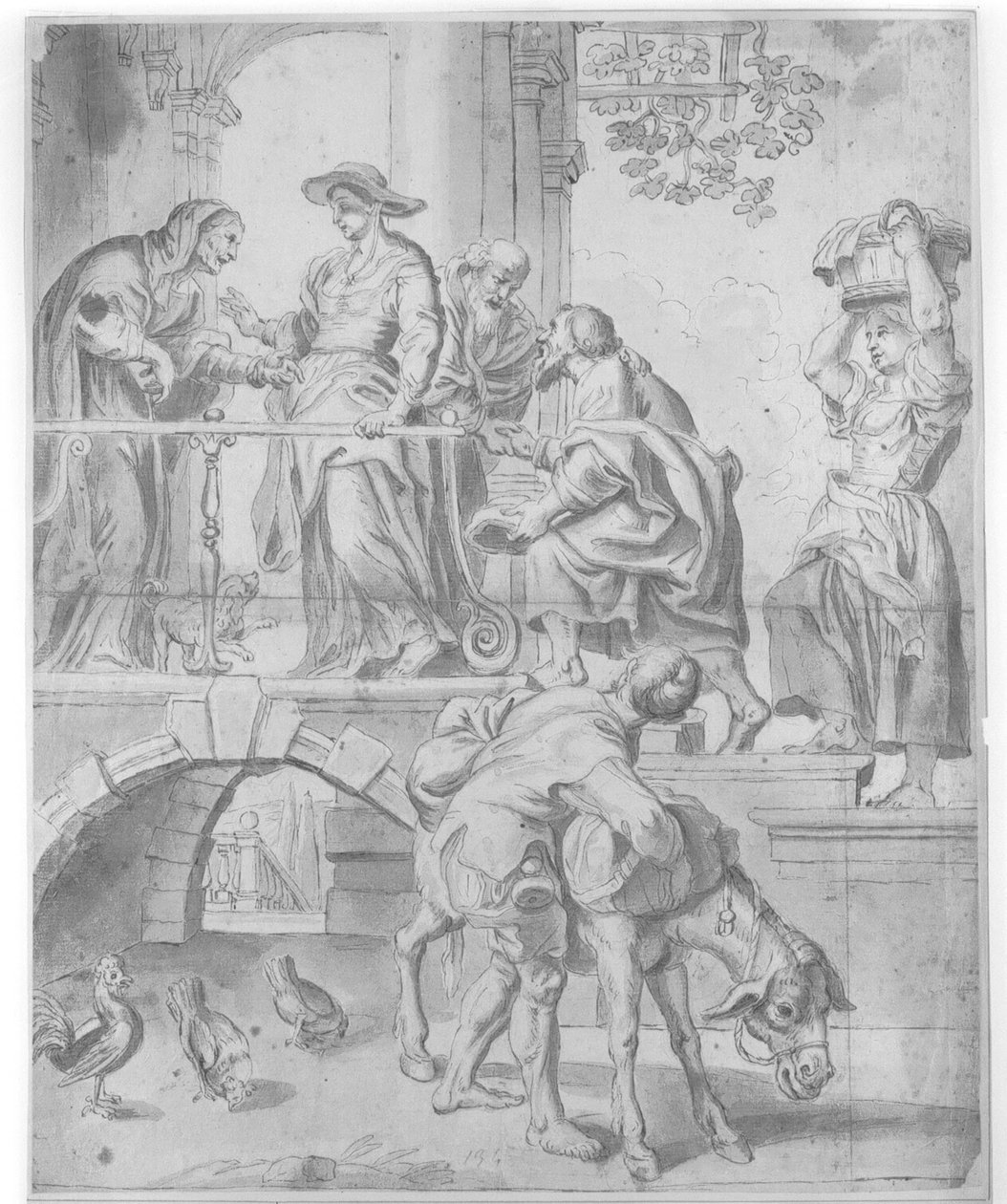 Besöket av Giovanni Agostino Ratti